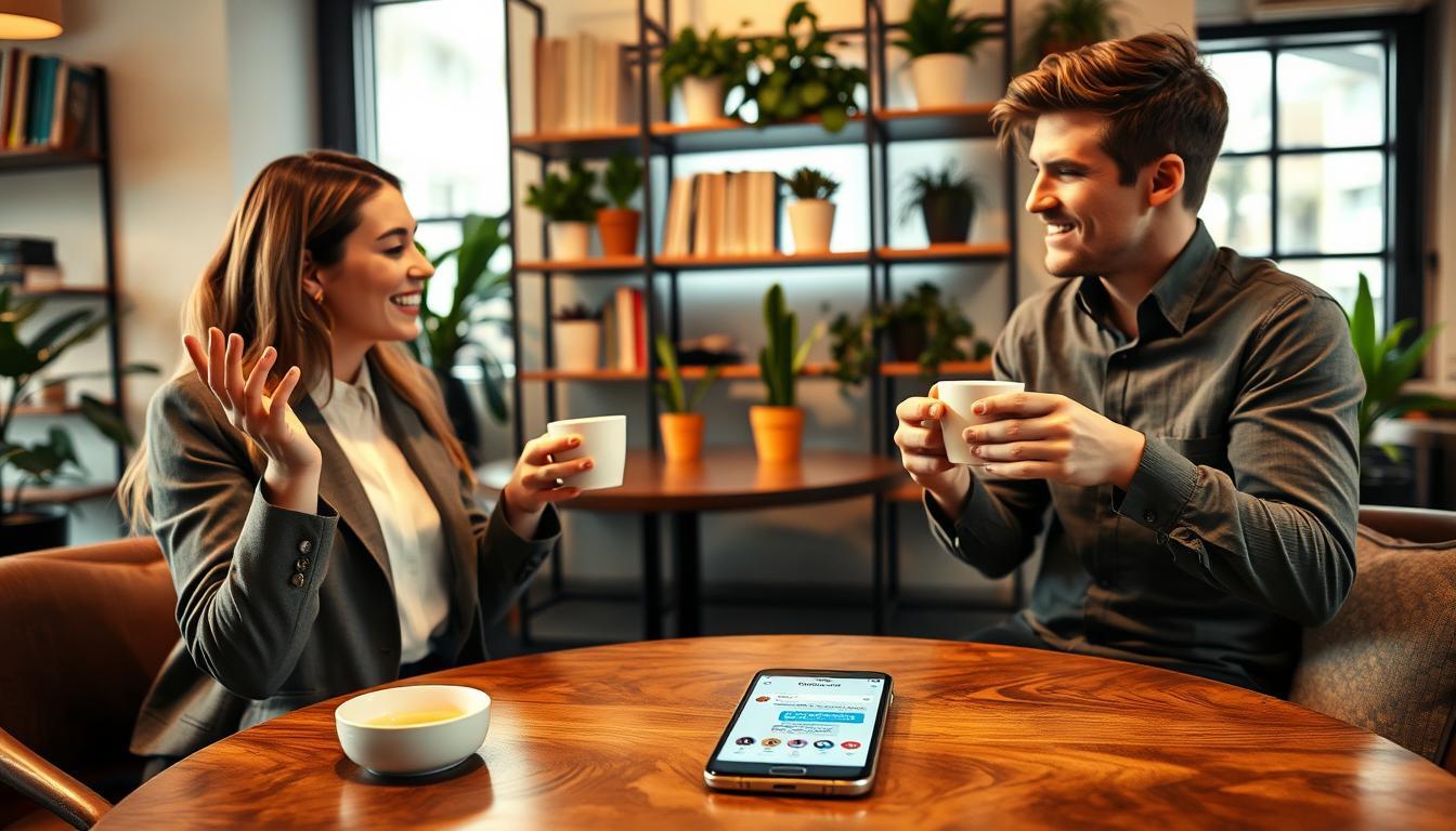 Chat-App, Leute kennenlernen, Gespräch starten