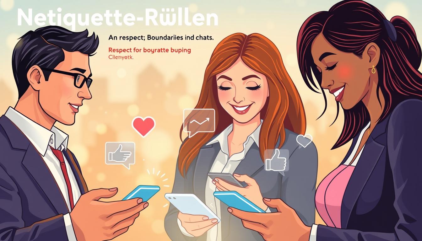 Respekt, Grenzen, Netiquette, Dating-Chat